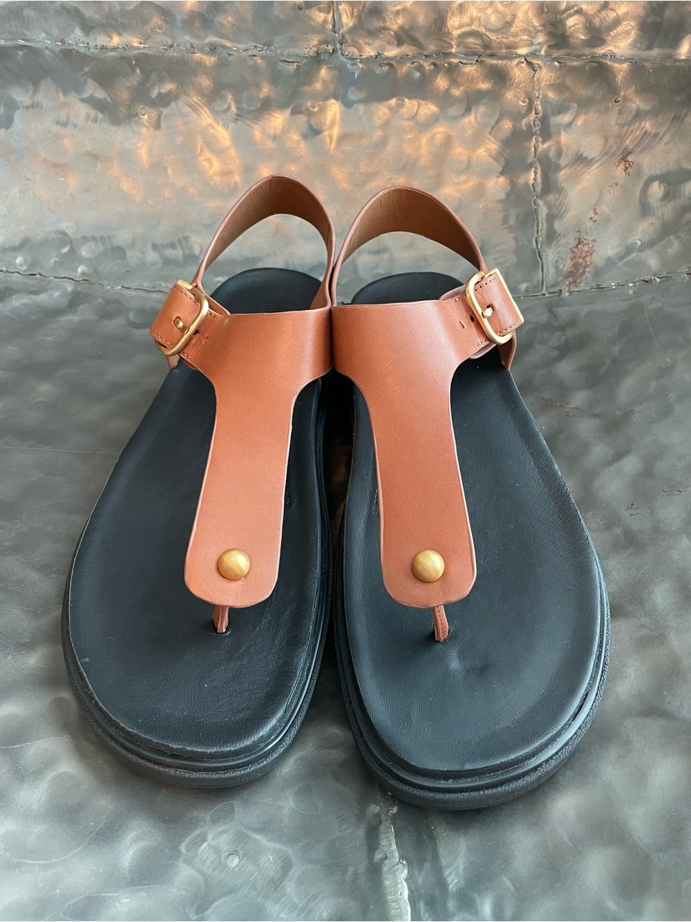 Fitflop Leather Sandals - Size 11